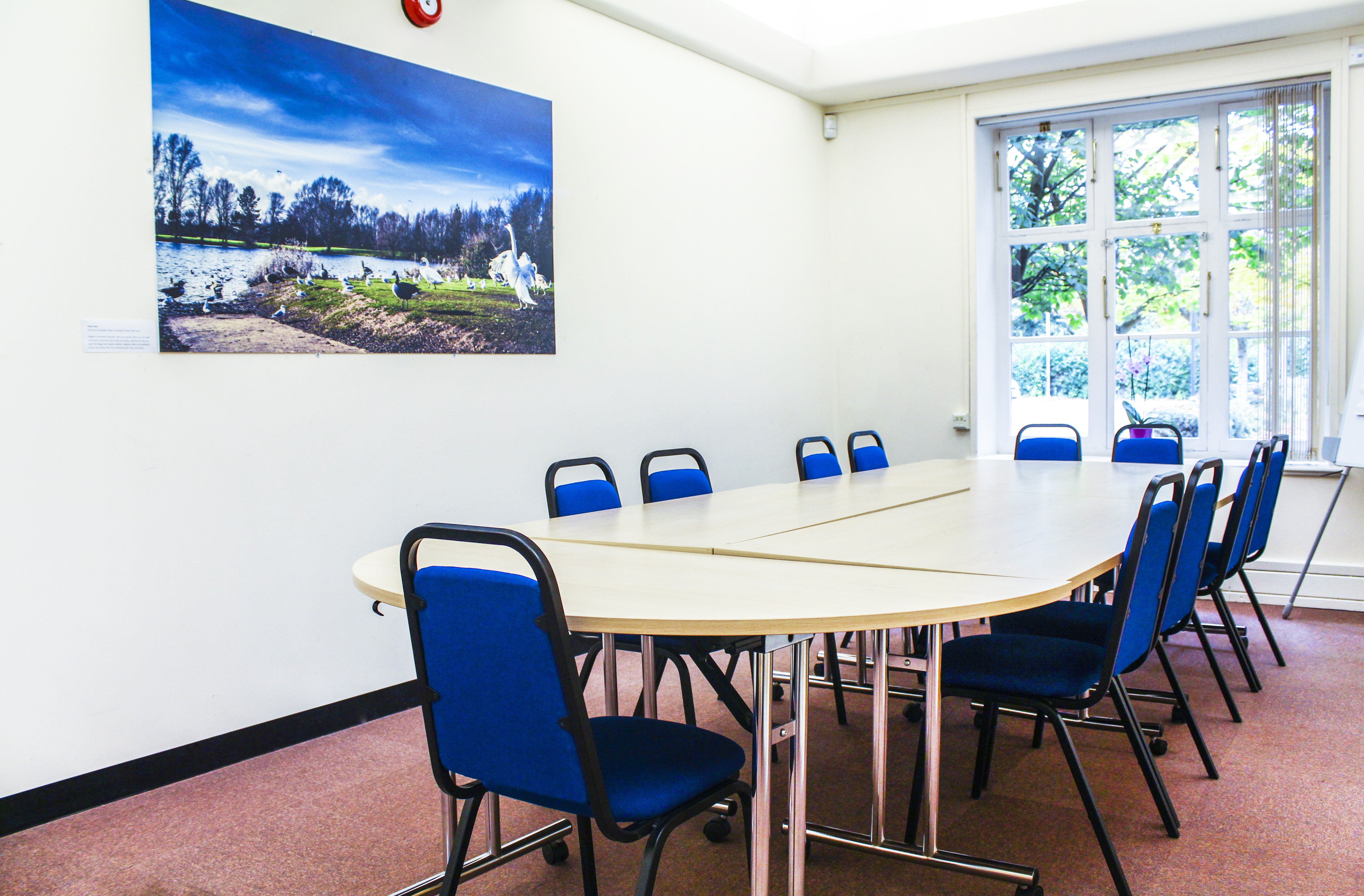 New Park Meeting Room in Peterborough for up to 14 people.